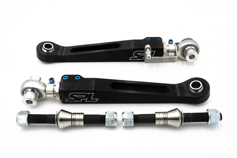 BMW 3 Series Lower Control Arms - Front - SPL Parts - Adjustable - Blue - `12-`27